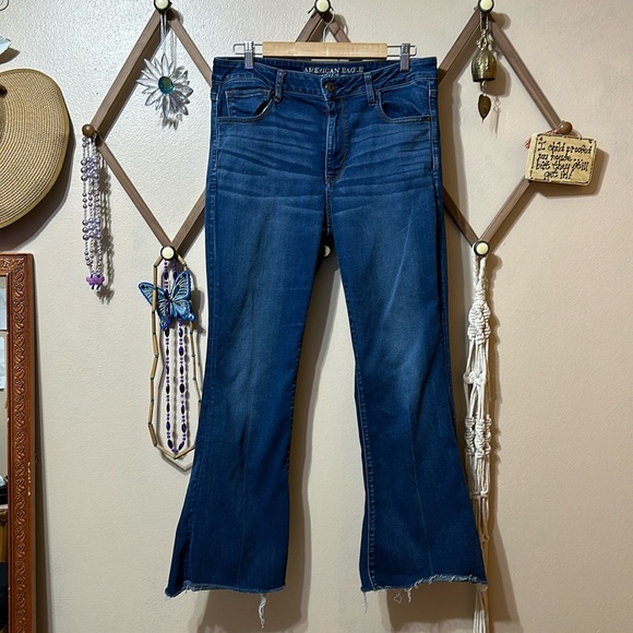 American Eagle Outfitters Denim - American Eagle High Rise Slim Flare